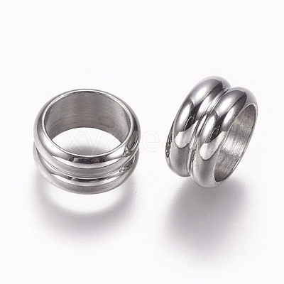 Tarnish Resistant 304 Stainless Steel Beads STAS-F195-040P-B-1