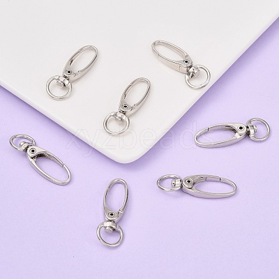 Iron Swivel Snap Hooks Clasps X-E341-6-1