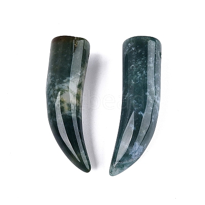 Natural Indian Agate Pendants G-Q602-10F-1