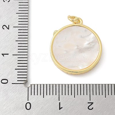 Brass Micro Pave Cubic Zirconia Pendants KK-K298-29C-G-1