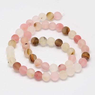 Tigerskin Glass Beads Strands X-G-D693-6mm-1