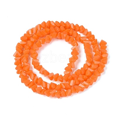 Opaque Glass Beads Strands GLAA-N019-3mm-07-1
