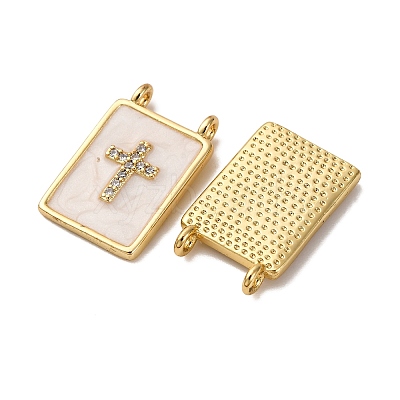 Brass Micro Pave Cubic Zirconia Pendants KK-D390-27G-07-1