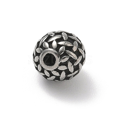 304 Stainless Steel Beads STAS-H238-08D-AS-1