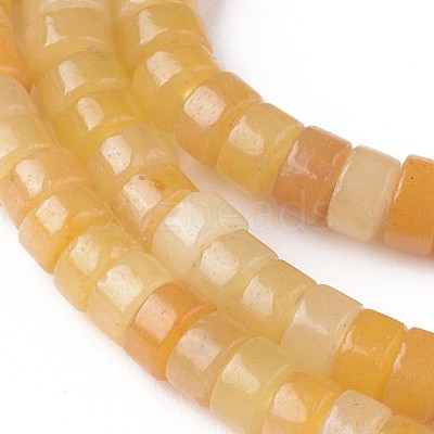 Natural Topaz Jade Beads Strands G-L528-07-1