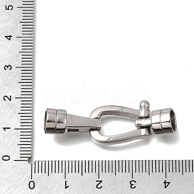 Tarnish Resistant 304 Stainless Steel Clasps STAS-E440-84P-1