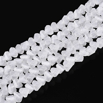 Imitation Jade Glass Beads Strands GLAA-N020-4mm-31-1