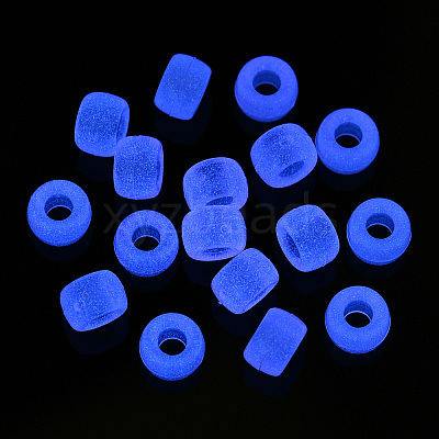 Transparent & Luminous Plastic Beads KY-T025-01-H06-1
