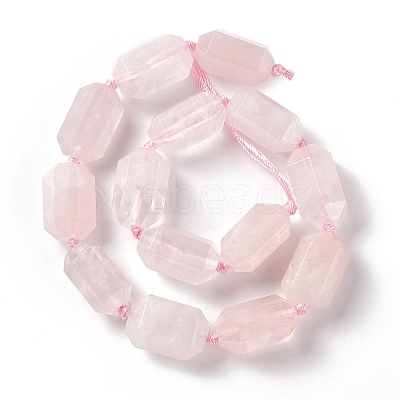 Natural Rose Quartz Beads Strands G-F719-04-1