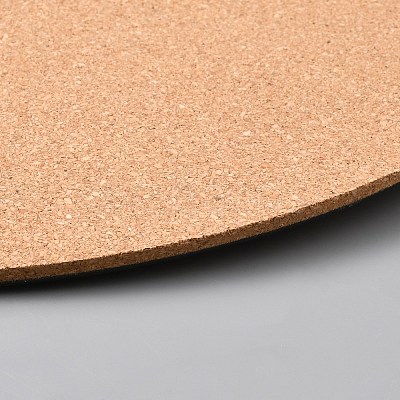 PP Plastic & Cork Flower Pot Pads AJEW-WH0609-241A-1