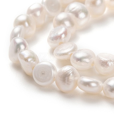 Natural Cultured Freshwater Pearl Beads Strands X1-PEAR-N014-04B-1