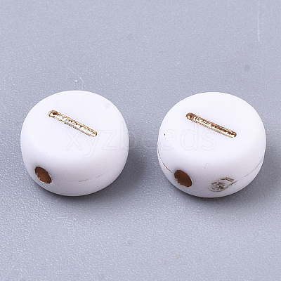 Plating Acrylic Beads LS-X-PACR-Q112-07C-1