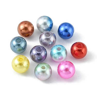 792Pcs 24 Style ABS Plastic & Acrylic Imitation Pearl Beads OACR-YW0001-29-1