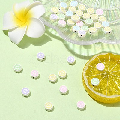40Pcs Alloy Enamel Beads FIND-CJ0002-51-1