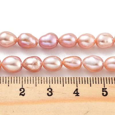 Natural Cultured Freshwater Pearl Beads Strands PEAR-P062-29G-X-1