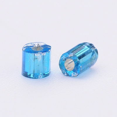 Two Cut Glass Seed Beads CSDB23B-1