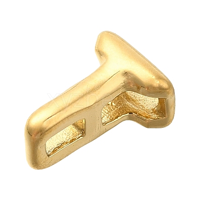 Ion Plating(IP) 304 Stainless Steel Slide Charms STAS-B075-37G-T-1