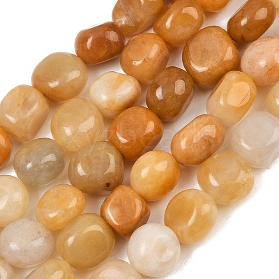 Natural Topaz Jade Beads Strands GG-CBA787B-A21-1