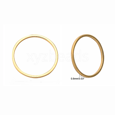 Ion Plating(IP) 304 Stainless Steel Linking Ring X-STAS-S079-13-B05-NF-1