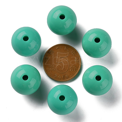 Opaque Acrylic Beads MACR-S370-C16mm-A38-1
