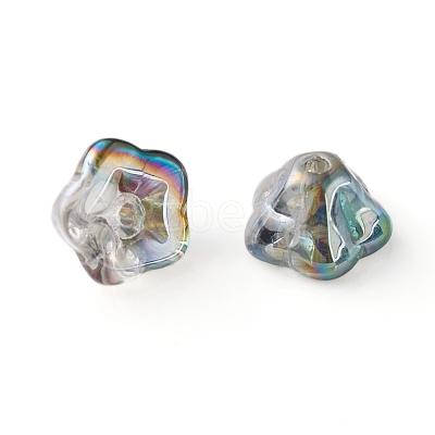Electroplate Glass Beads X-EGLA-I012-A-1