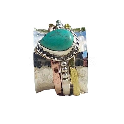 Alloy and Resin Finger Rings FS-WGDE678-07-1