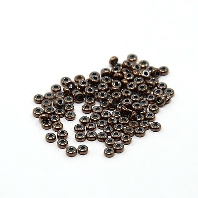 Electroplate Non-magnetic Synthetic Hematite Beads Strands G-J216D-04-1