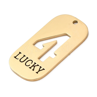 304 Stainless Steel Pendants STAS-D200-02E-G-1