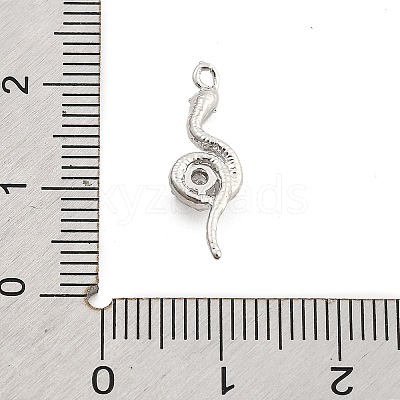 Brass Micro Pave Cubic Zirconia Pendants LS-KK-M321-01C-P-1