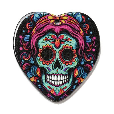 Printed Aerylic Pendants OACR-P026-F01-1