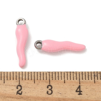 304 Stainless Steel Pendants STAS-I148-02P-03-1