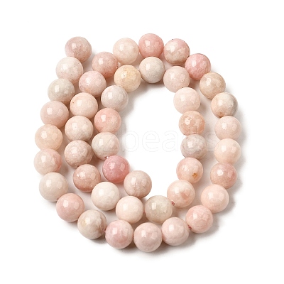Natural Pink Opal Beads Strands G-G829-03-8mm-1