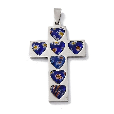 201 Stainless Steel Pendants STAS-Q342-20P-1