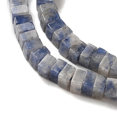 Natural Blue Spot Jasper Beads Strands G-N342-82-1