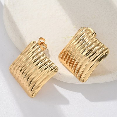 304 Stainless Steel Stud Earrings EJEW-L296-013G-01-1