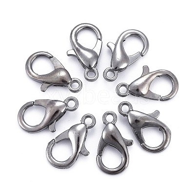 Zinc Alloy Lobster Claw Clasps E105-B-1