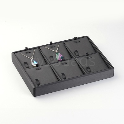 Wooden Necklaces Presentation Boxes NDIS-O007-01-1