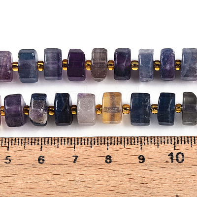 Natural Fluorite Beads Strands G-T140-24-1
