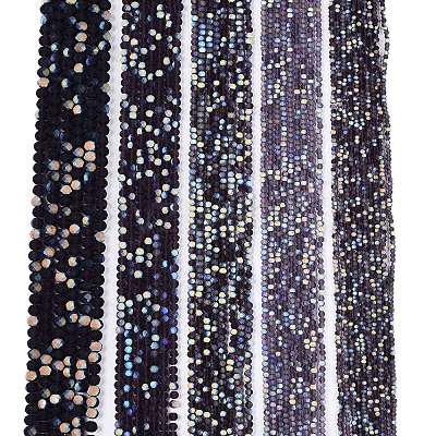 Transparent Glass Beads Strands LS-EGLA-A044-T4mm-MB15-1