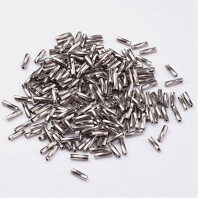 Glass Twisted Bugle Beads SEED-E002-12mm-TH-1