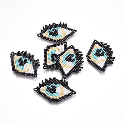 MIYUKI & TOHO Handmade Japanese Seed Beads Links SEED-A029-BC08-1