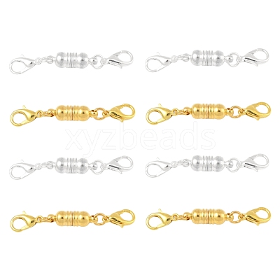 8 Sets Brass Magnetic Clasps Converter KK-FS0001-54-1