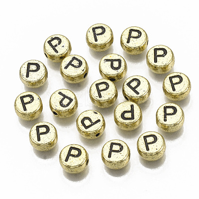 Plating Acrylic Beads X-PACR-CD0001-P-1