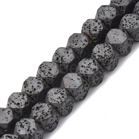 Natural Lava Rock Beads Strands G-F740-15-1