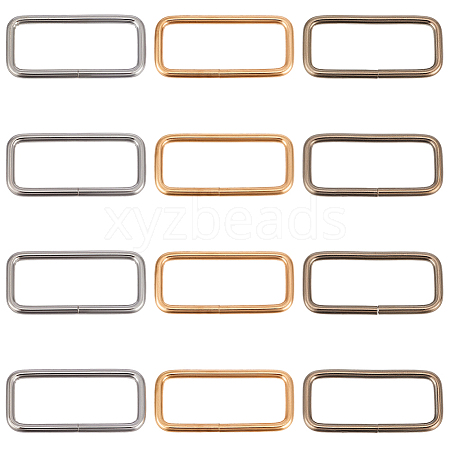 12Pcs 3 Colors Iron Bag Accessories FIND-CY0001-50-1