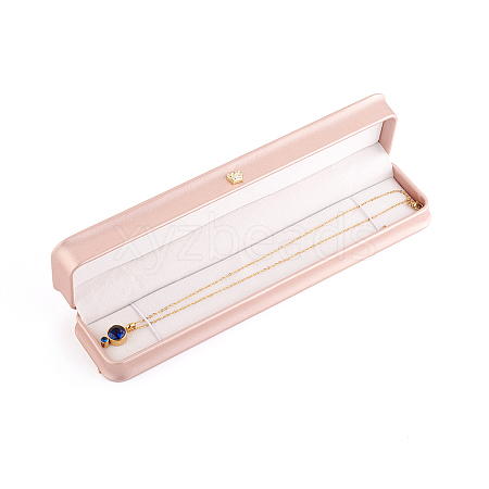 PU Leather Bracelet Necklace Gift Boxes LS-LBOX-L005-H02-1