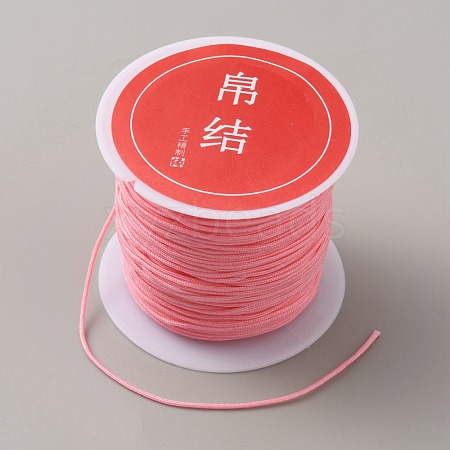 Nylon Chinese Knotting Cord NWIR-WH0002-02E-1