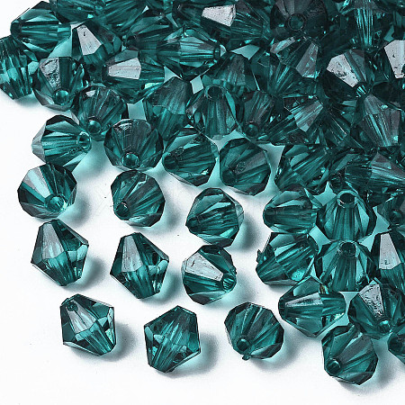 Transparent Acrylic Beads TACR-S146-8mm-08-1