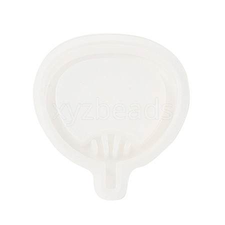 Fan Pendant DIY Silhouette Silicone Molds DIY-Z040-01A-1