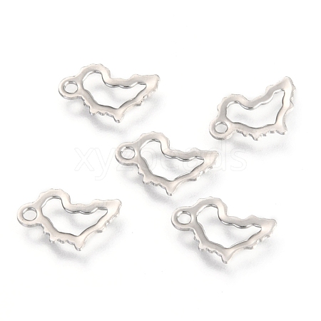 201 Stainless Steel Charms STAS-H143-09P-1